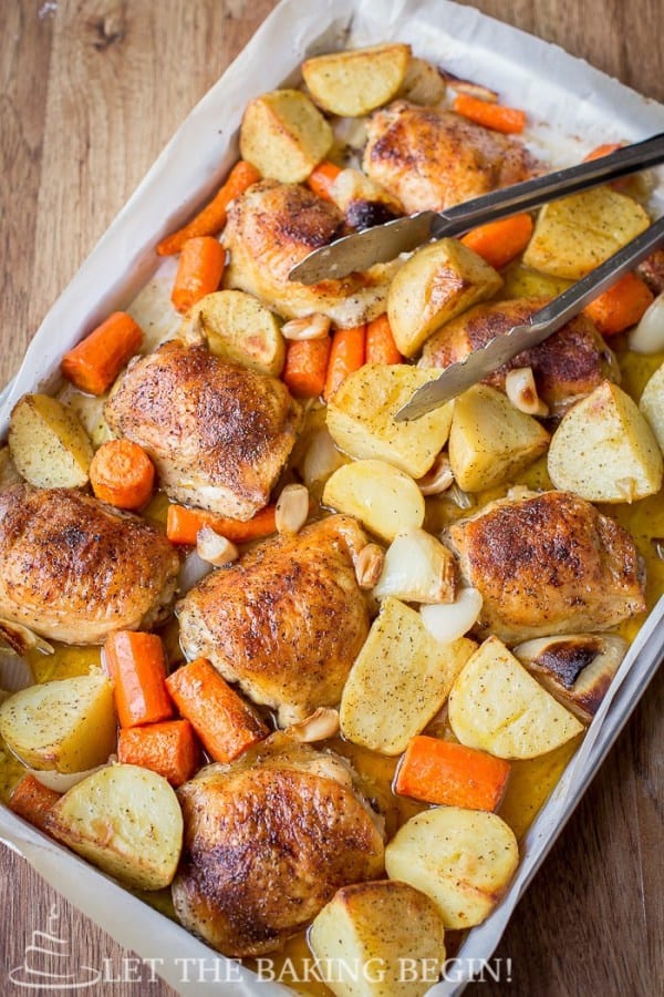 cheap family meals: One-Pot Chicken and Potatoes