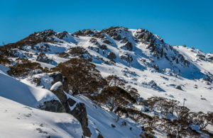 Kosciuszko winter mountains