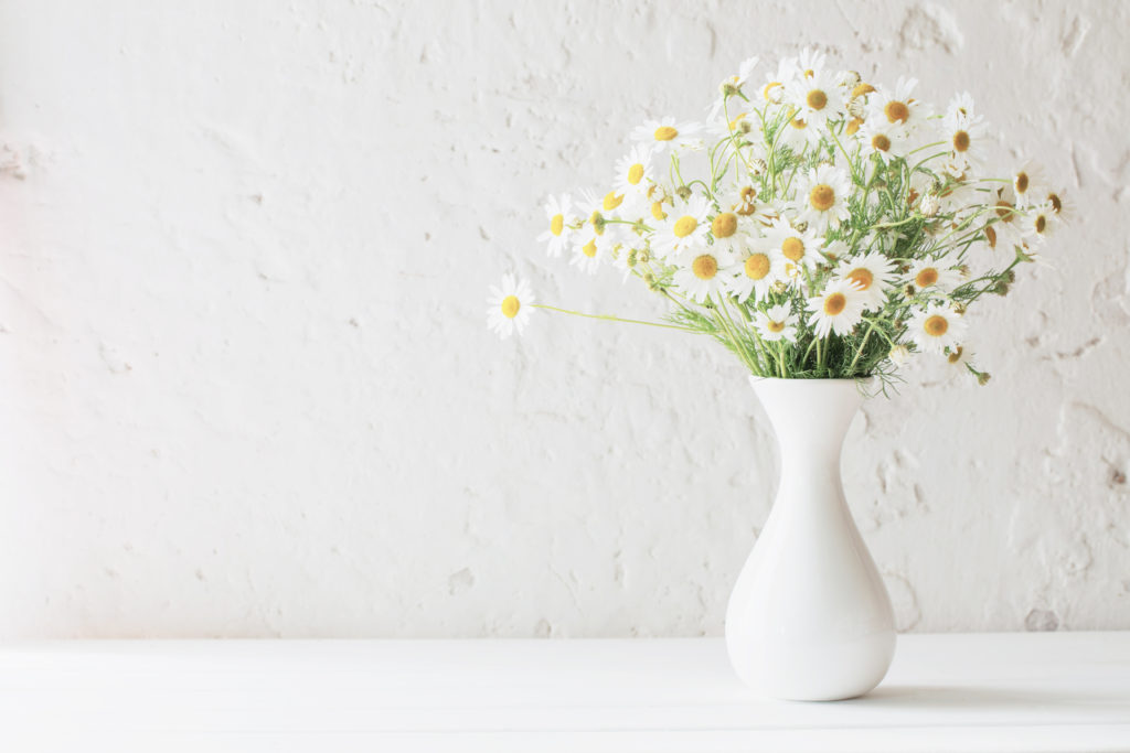 Home decorating ideas on a budget: use fresh flowers