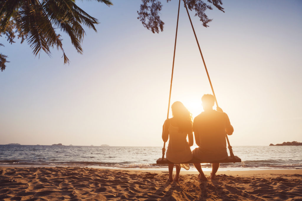 going to the beach is one of the best free date ideas