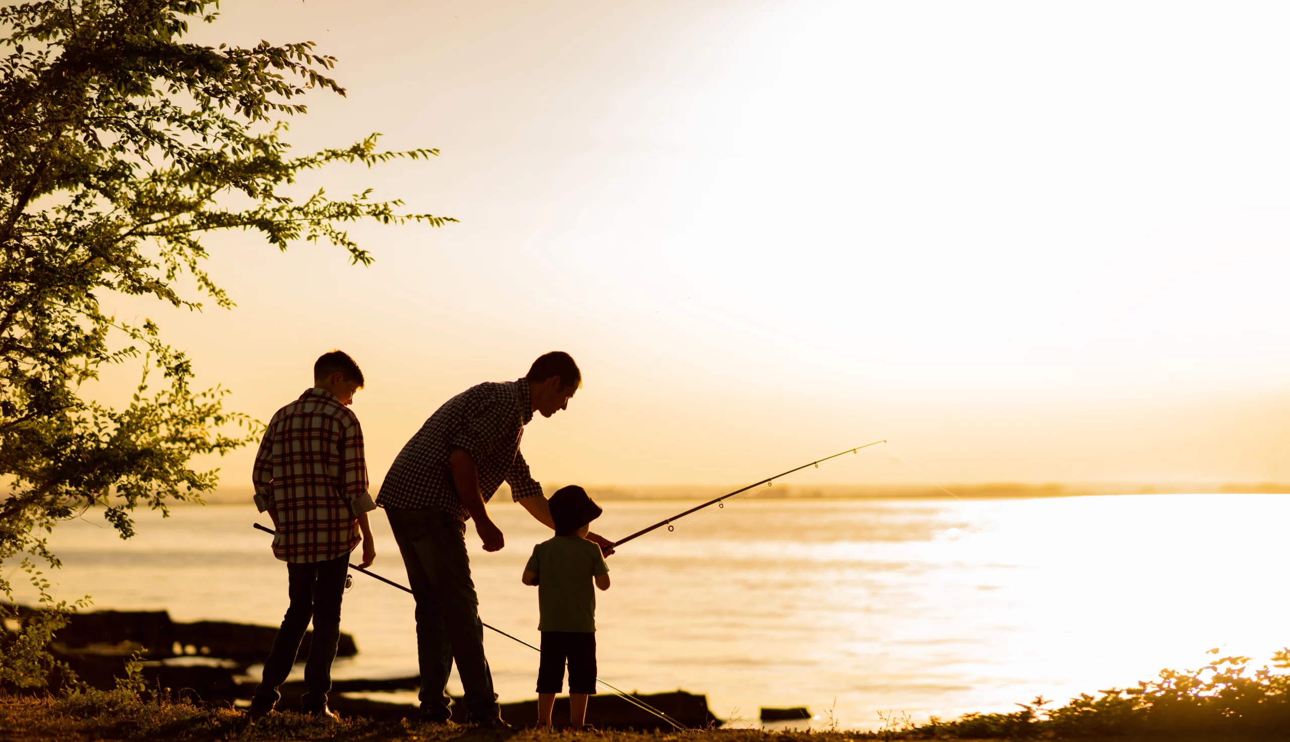 free activities for kids - go fishing | Swoosh Finance