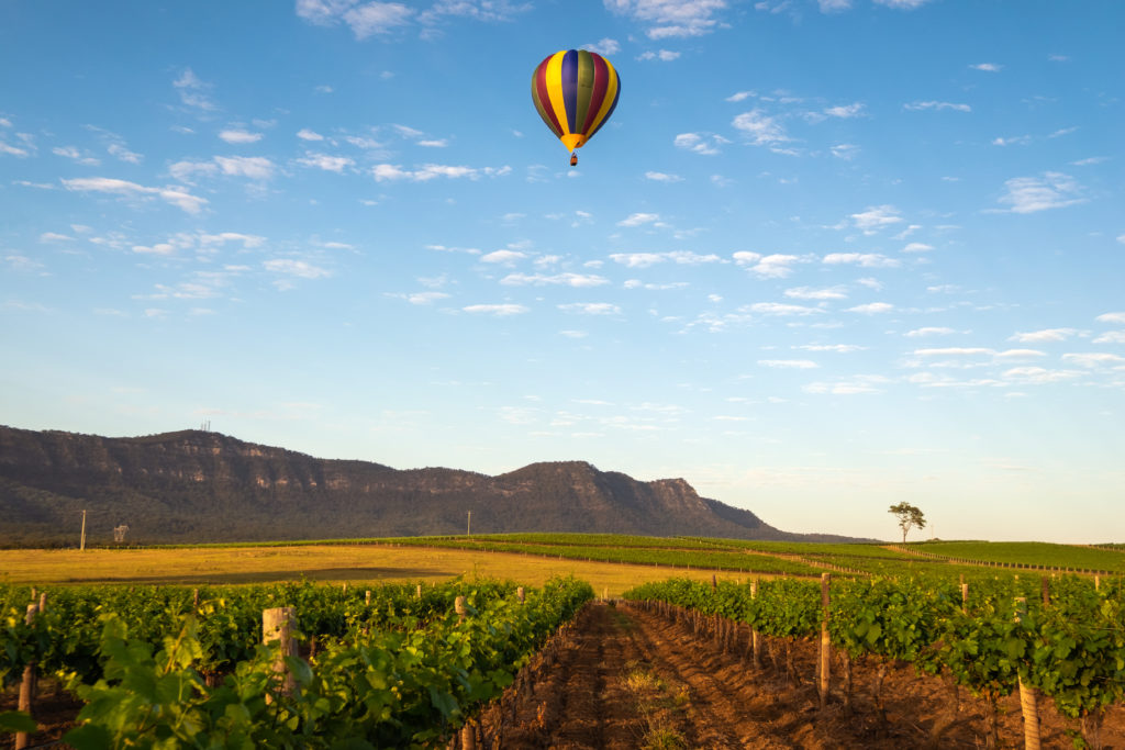 Air ballooning in the Hunter Valley | Swoosh Finance