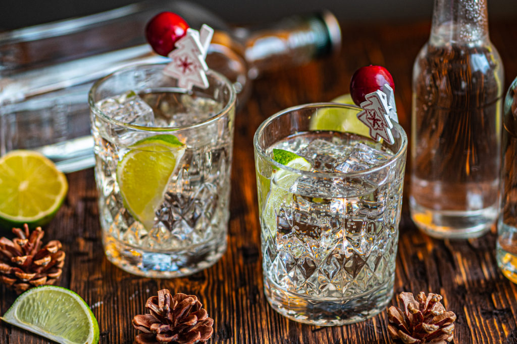 christmas hamper ideas on a budget: festive gins | Swoosh Finance