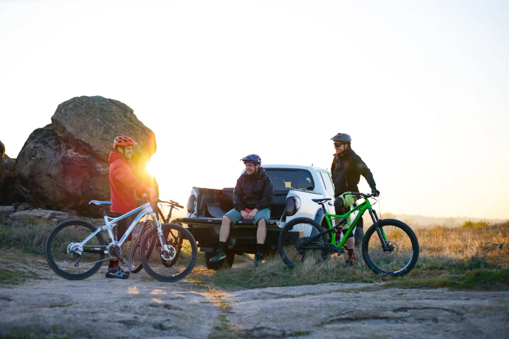 Mountain bike getaway with friends | Swoosh Finance