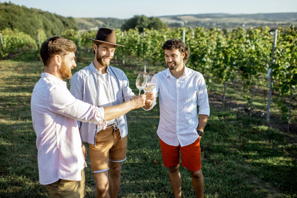 Weekend wine tour with mates | Swoosh Finance