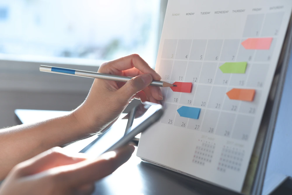 Scheduling your work load | Swoosh Finance