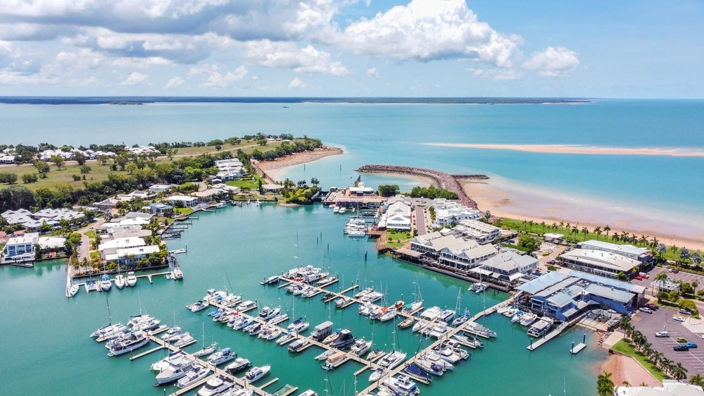 Darwin Waterfront and Harbour during sunny day before New Year's fireworks | Swoosh Finance