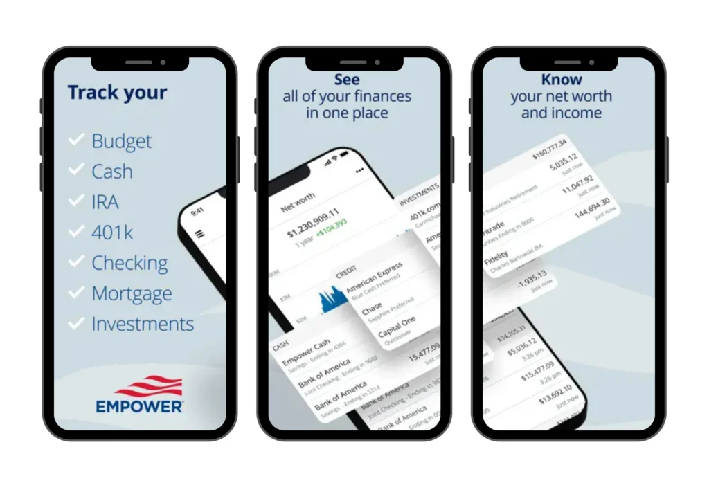 Empower Personal Dashboard Investment App | Swoosh Finance