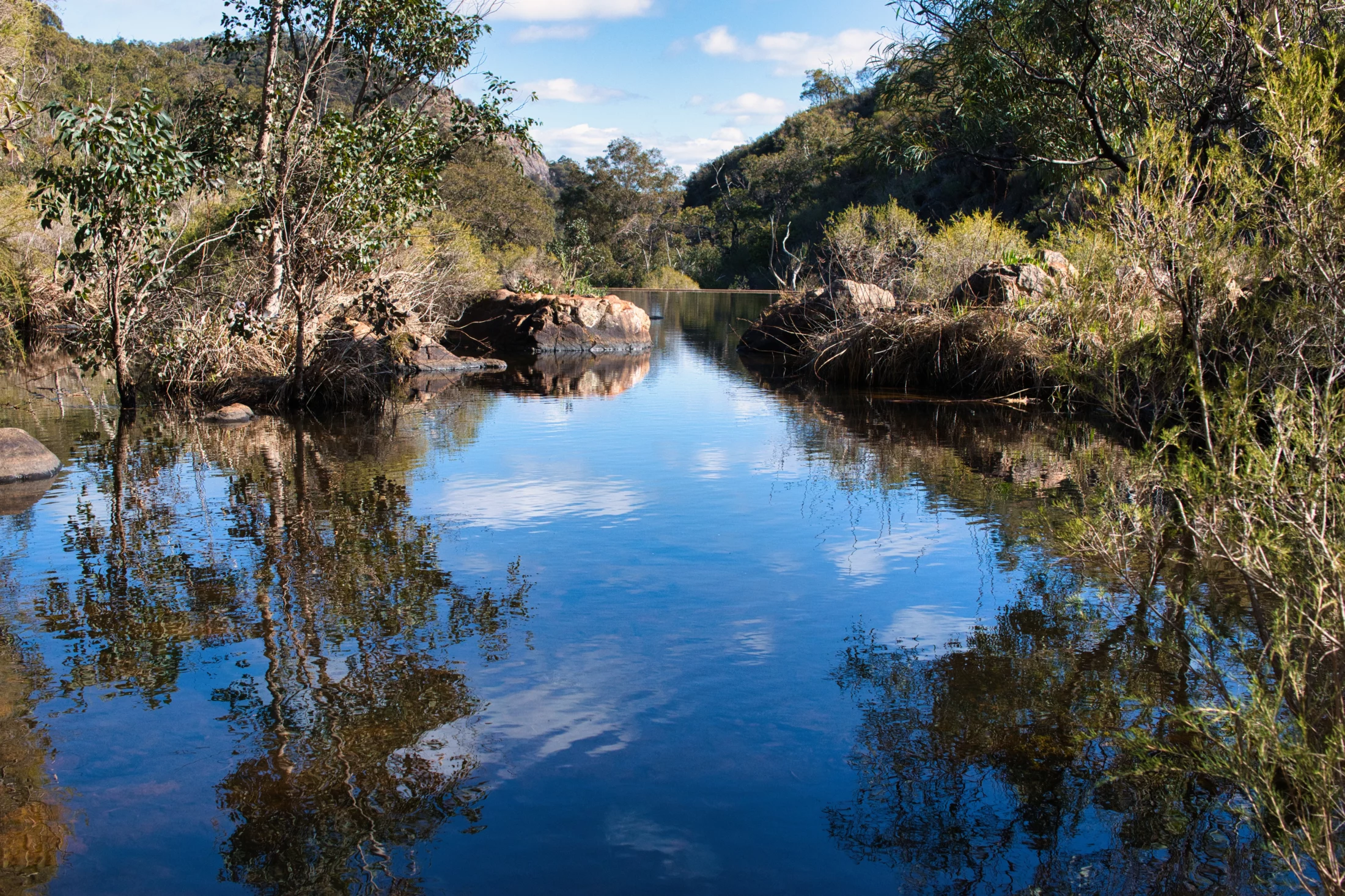 national park creek near Perth