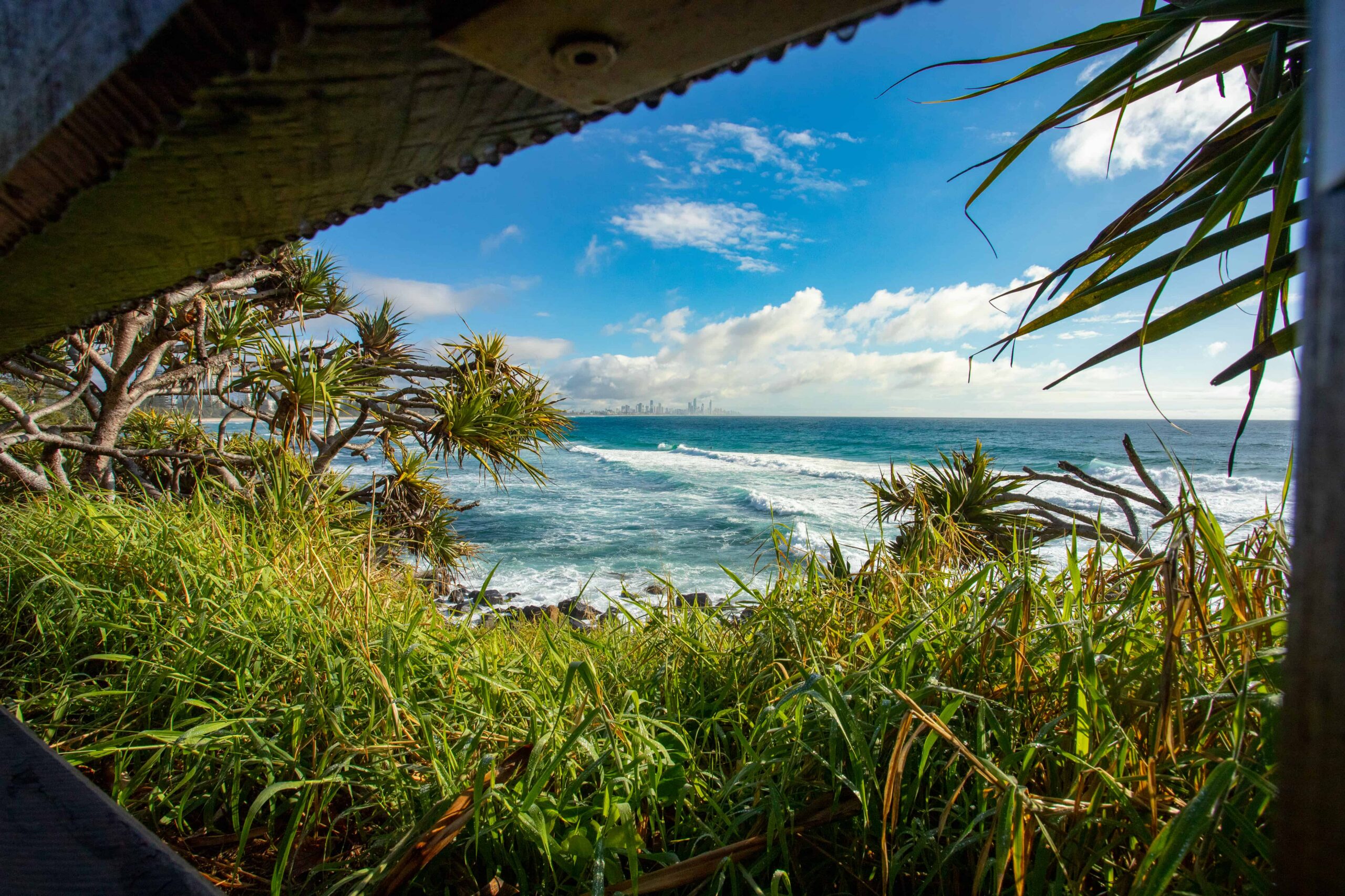 Burleigh Heads lookout view
