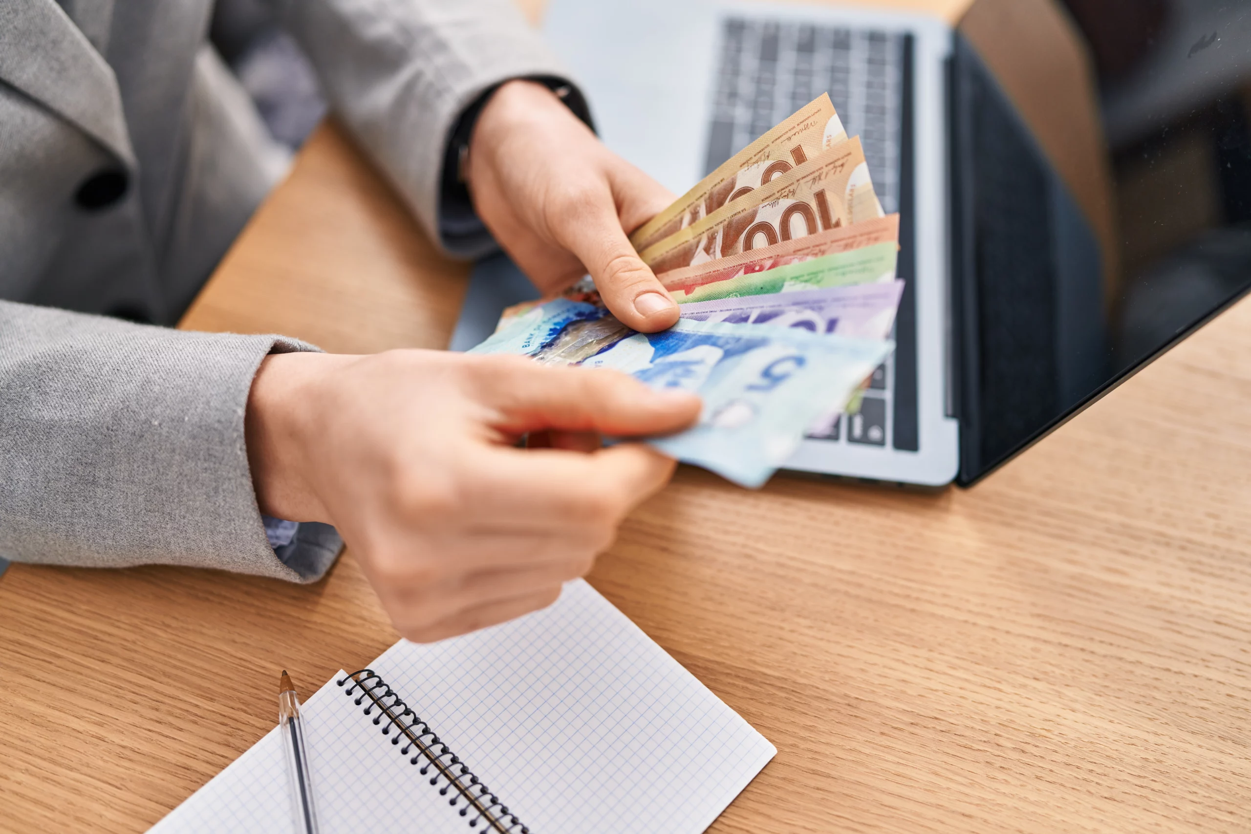 using cash to save money