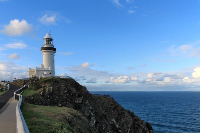 byron bay light house travel destination